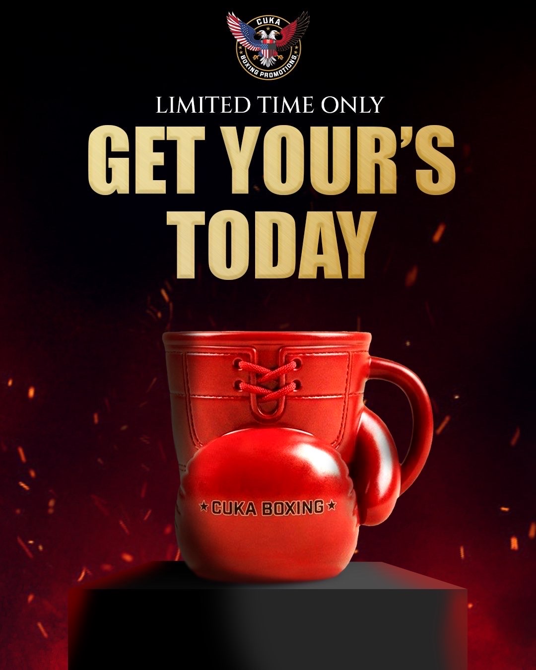 Cuka Boxing Glove Mug